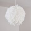 Suspension Skaulo Blanc, 1 lumière