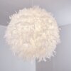 Suspension Skaulo Blanc, 1 lumière