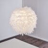Suspension Skaulo Blanc, 1 lumière