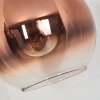 Koyoto Boule lumineuse, Lampadaire, Lampadaires arc Clair, Cuivré, 1 lumière