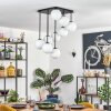 Gastor Plafonnier, Boule lumineuse Blanc, 9 lumières