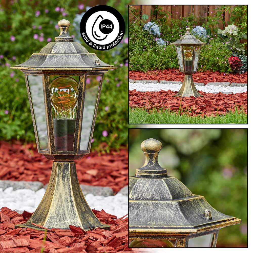 Loria Borne lumineuse Brun, Or, 1 lumière main product photo