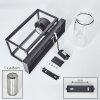 Boucinho Lampe murale d´extérieur Noir, 1 lumière