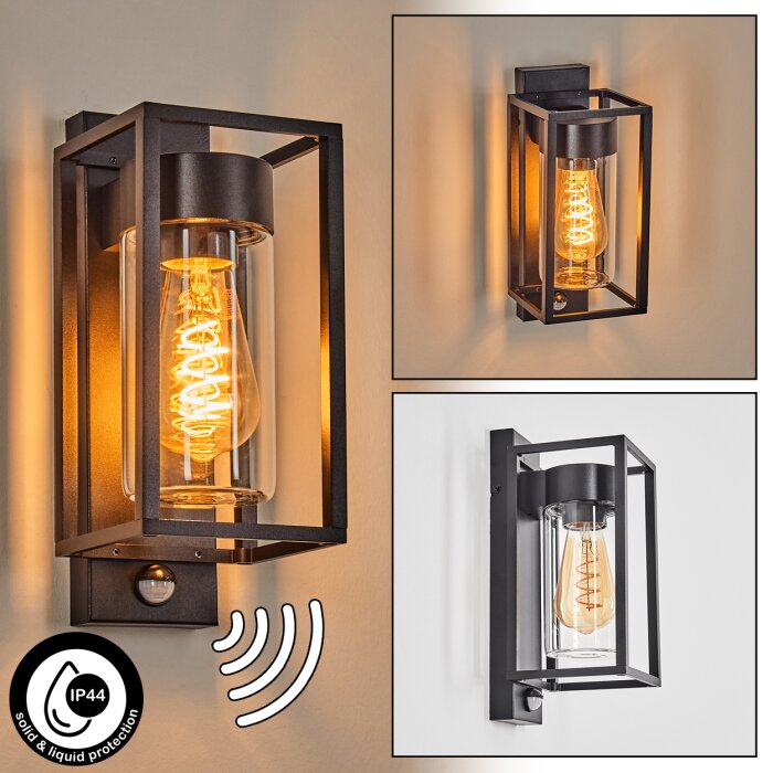 Boucinho Lampe murale d´extérieur Clair, 1 lumière, Détecteur de mouvement