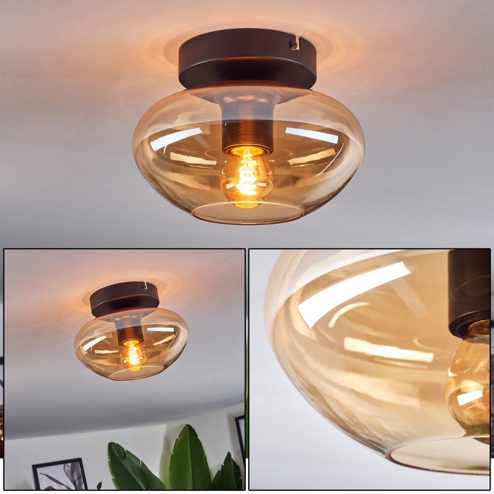 Mertola Plafonnier Ambre, 1 lumière main product photo