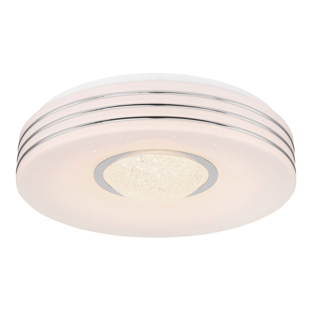 Plafonnier Globo MEFFA LED Blanc, 1 lumière, Télécommandes main product photo