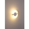 Applique Lutec LED Acier brossé, 1 lumière