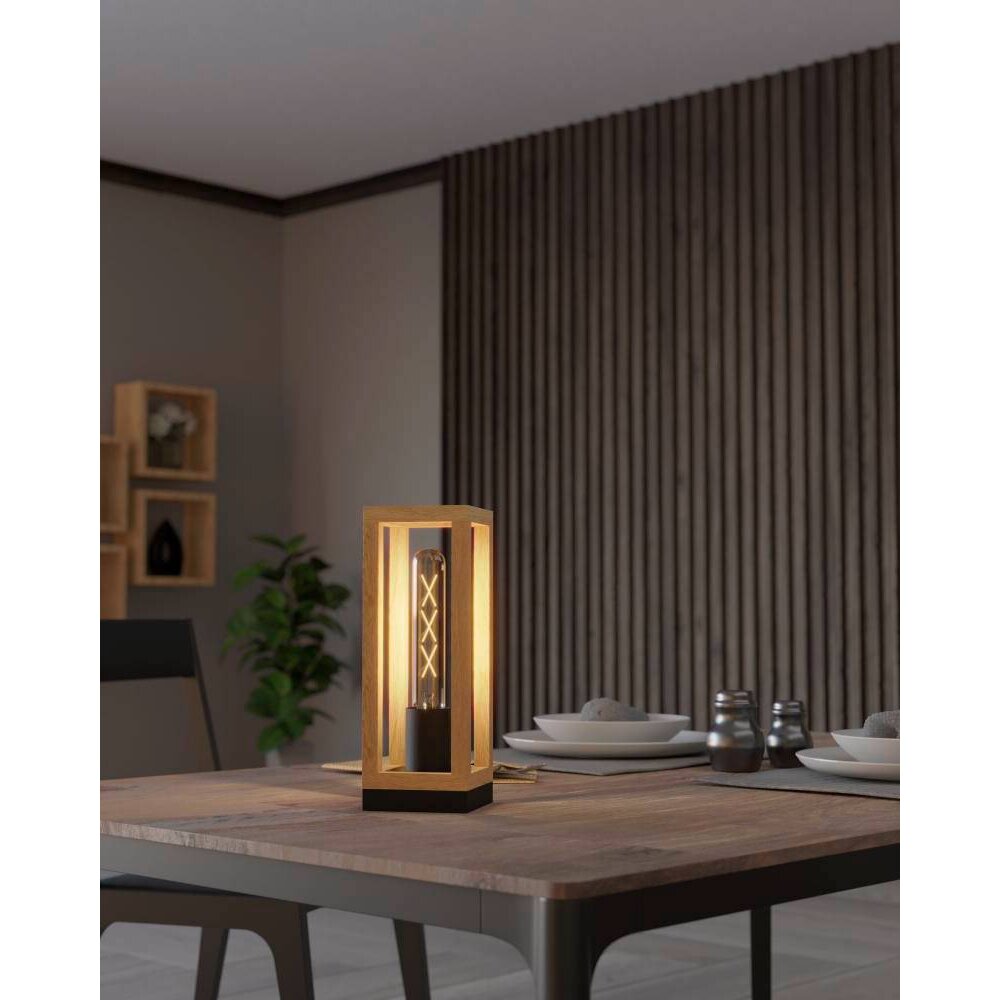 Lampe de table Eglo NAFFERTON Écru, Noir, 1 lumière main product photo