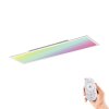 Plafonnier Leuchten-Direkt FLAT LED Blanc, 1 lumière, Télécommandes, Changeur de couleurs