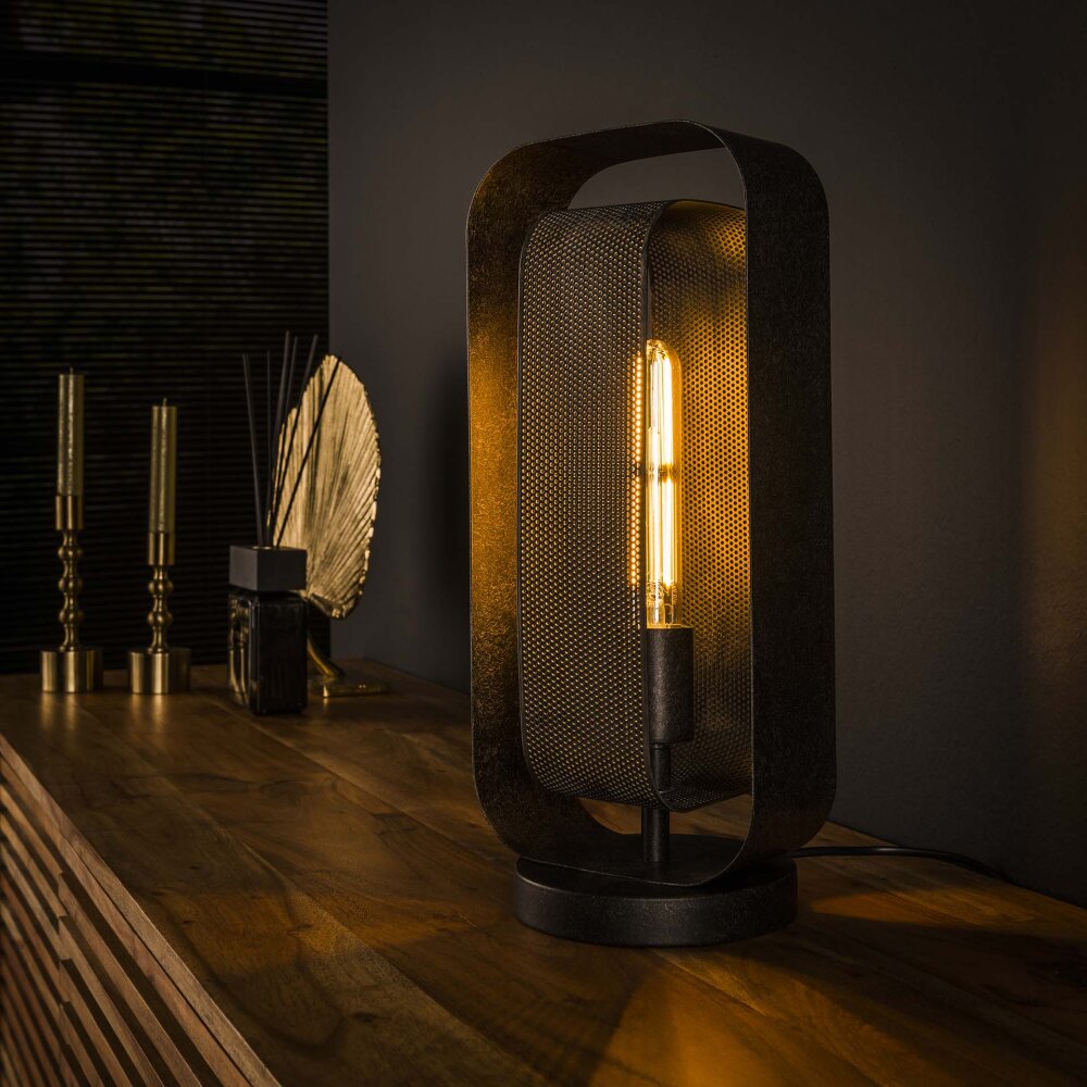 Tischleuchte Lampe à poser Anthracite, 1 lumière main product photo