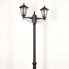 Loria Luminaire extérieur, Réverbère, Eclairage de chemin Noir, 2 lumières