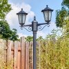 Loria Luminaire extérieur, Réverbère, Eclairage de chemin Noir, 2 lumières