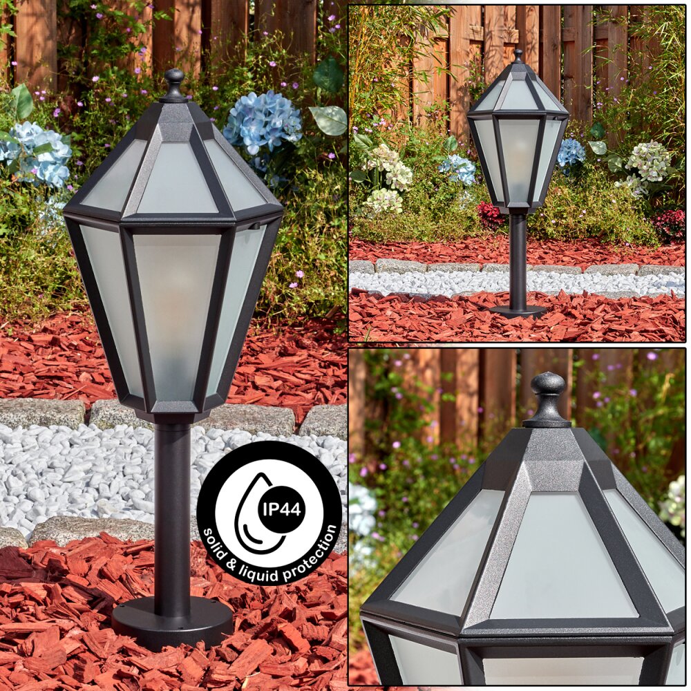 Falfosa Luminaire extérieur, Borne lumineuse, Eclairage de chemin Noir, 1 lumière main product photo