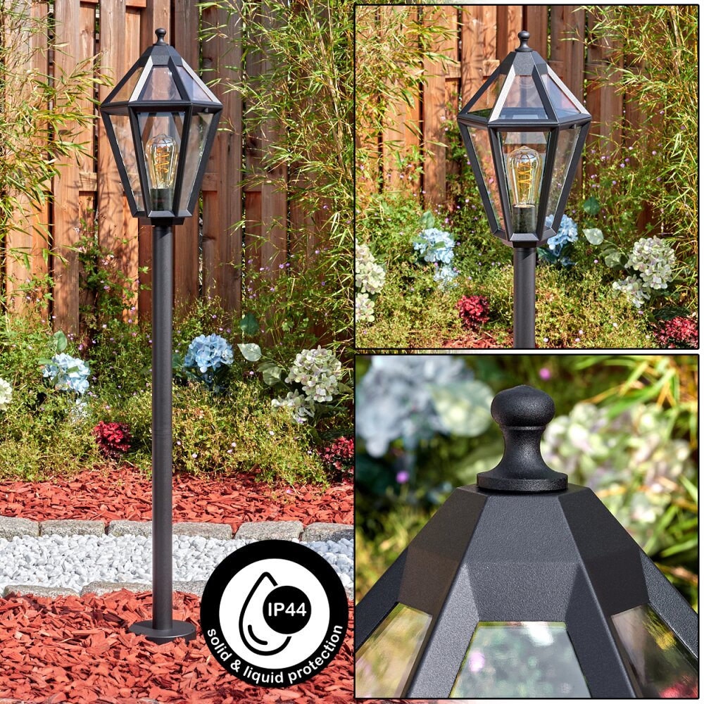 Falfosa Luminaire extérieur, Eclairage de chemin Noir, 1 lumière main product photo