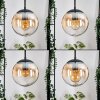Gastor Suspension, Boule lumineuse Ambre, Clair, 3 lumières