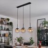 Gastor Suspension, Boule lumineuse Ambre, Clair, 3 lumières