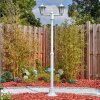 Loria Luminaire extérieur, Réverbère, Eclairage de chemin Blanc, 2 lumières