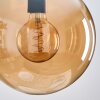 Gastor Suspension, Boule lumineuse 25 cm Ambre, 1 lumière