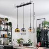 Gastor Suspension, Boule lumineuse Or, Clair, Fumé, 3 lumières