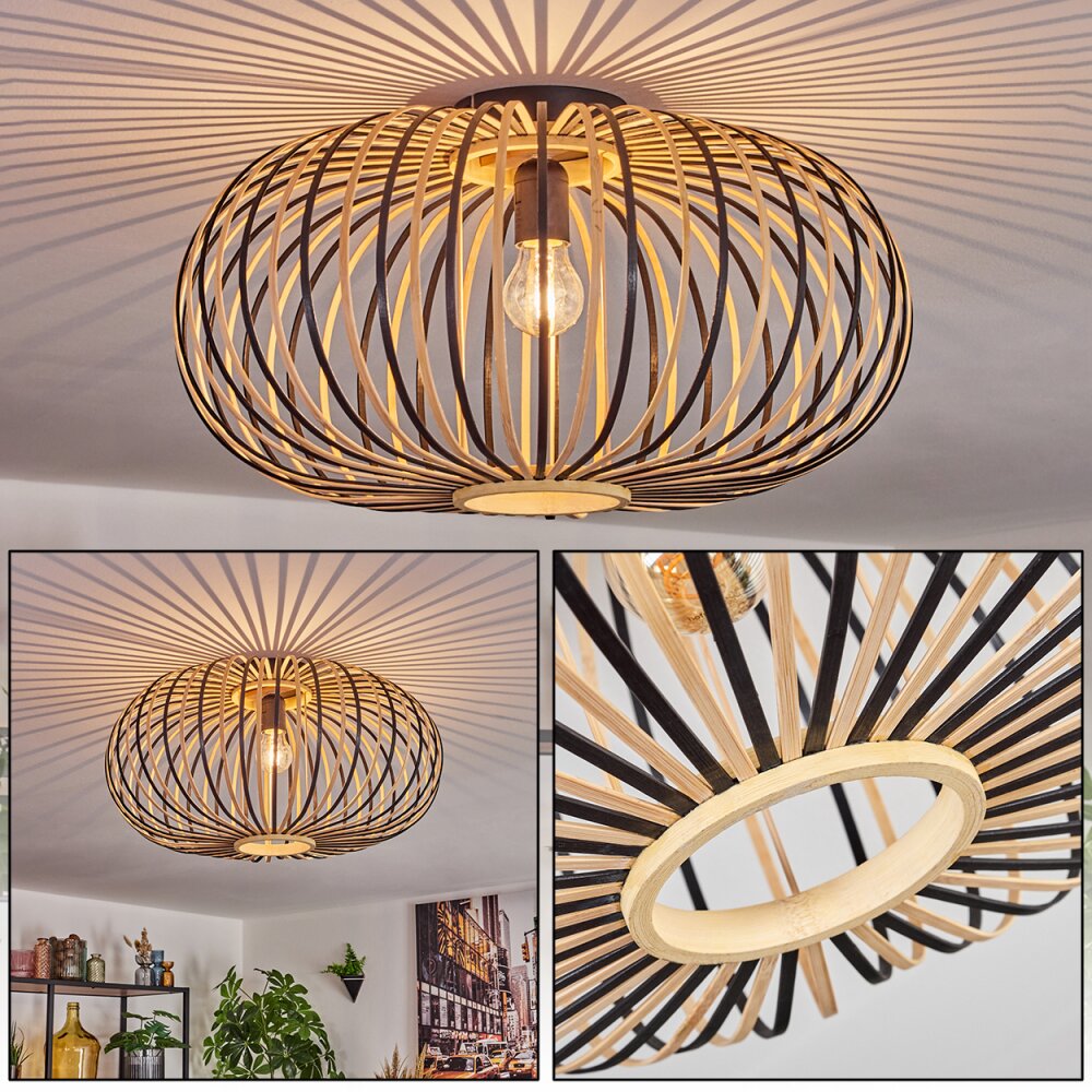 Oravi Plafonnier Noir, 1 lumière main product photo