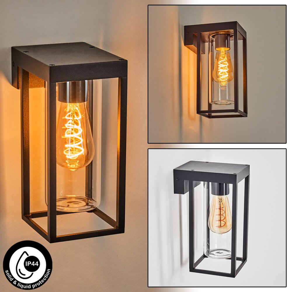 Lagarelhos Luminaire extérieur, Lampe murale d´extérieur Noir, 1 lumière main product photo