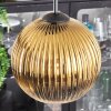 Koyoto Suspension, Boule lumineuse 35 cm Or, Clair, 4 lumières