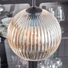 Koyoto Suspension, Boule lumineuse 35 cm Ambre, Clair, 4 lumières