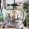 Gastor Suspension, Boule lumineuse 45 cm Noir, 5 lumières