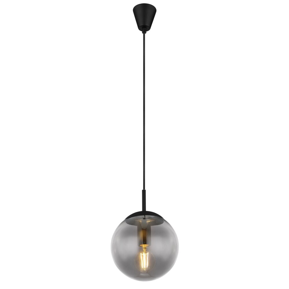 JOEL Suspension Luminaires Globo Lighting Noir, 1 lumière main product photo