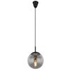 JOEL Suspension Luminaires Globo Lighting Noir, 1 lumière