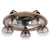 LAMOTTA Luminaires Globo Lighting Noir, 5 lumières, Télécommandes