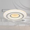 Sabatino Plafonnier Luminaires Globo Lighting LED Blanc, 1 lumière, Télécommandes