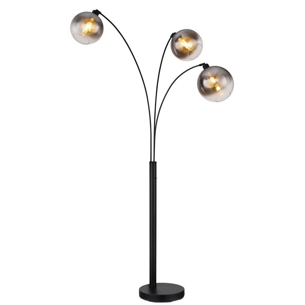 Newcastle Lampadaire Luminaires Globo Lighting Noir, 3 lumières main product photo