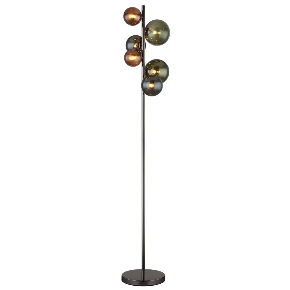 Riha Lampadaire Luminaires Globo Lighting Gris, 6 lumières main product photo