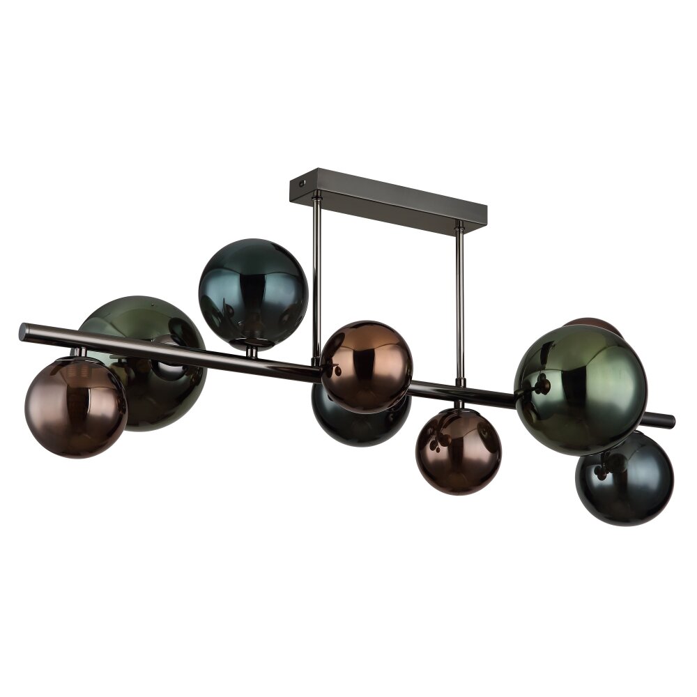 Riha Plafonnier Luminaires Globo Lighting Gris, 9 lumières main product photo