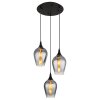 Lavus Suspension Luminaires Globo Lighting Noir, 3 lumières Lavus Suspension Luminaires Globo Lighting Noir, 3 lumières