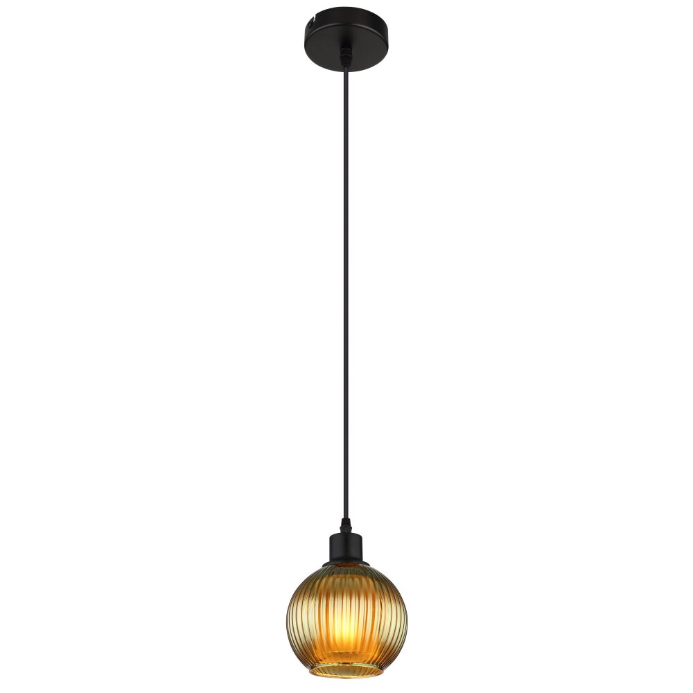 Zumba Suspension Luminaires Globo Lighting Noir, 1 lumière main product photo
