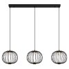 Galway Suspension Luminaires Globo Lighting LED Noir, 1 lumière