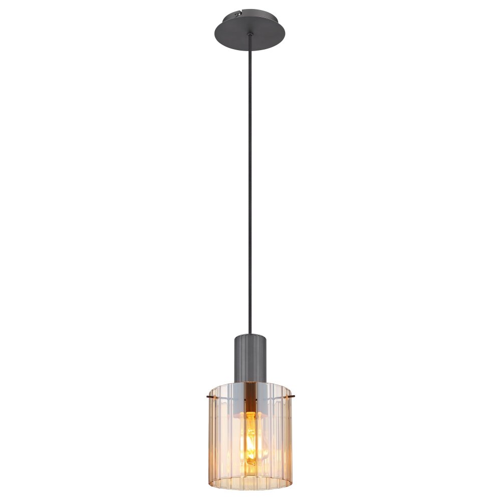 Tulivar Suspension Luminaires Globo Lighting Gris, 1 lumière main product photo