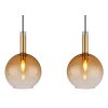 Marinella Suspension Luminaires Globo Lighting Noir, 3 lumières