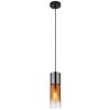 Annika Suspension Luminaires Globo Lighting Noir, 1 lumière