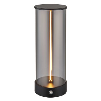 Bendy Lampe à poser Luminaires Globo Lighting LED Noir, 1 lumière