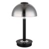 Uldin Lampe à poser Luminaires Globo Lighting LED Fumé, 1 lumière