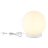 Norta Lampe à poser Luminaires Globo Lighting Blanc, 1 lumière