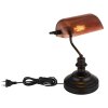 Antique Lampe à poser Luminaires Globo Lighting Noir, 1 lumière
