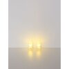 Candle Lampe à poser Luminaires Globo Lighting LED Transparent, 1 lumière