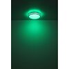 Betha Plafonnier Luminaires Globo Lighting LED Brun, Blanc, 1 lumière, Télécommandes, Changeur de couleurs