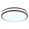 Betha Plafonnier Luminaires Globo Lighting LED Brun, Blanc, 1 lumière, Télécommandes, Changeur de couleurs