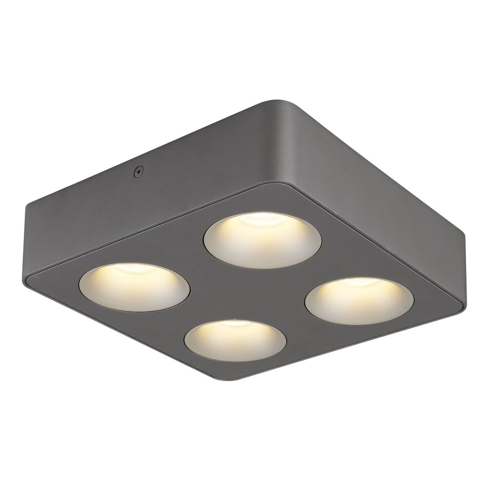 Hangarau Plafonnier Luminaires Globo Lighting LED Gris, 1 lumière main product photo