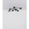 Zarlona Plafonnier Luminaires Globo Lighting Noir, 6 lumières